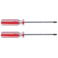 JOUYI 2X Plastic Handle T20 Security Torx Screwdriver Hand Tools. 