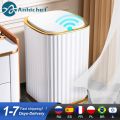 Smart Trash Can Large Capacity For Kitchen Bathroom Garbage Bin Automatic Induction Waterproof Bin With Lid Smart Home Trash Can. 