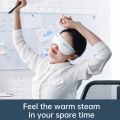 Electric Nano Steam Eye Massager Atomizing Eye Acupressure Massage Relieve Fatigue Dark Circles Improve Sleep Eye Care Machine.