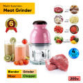 High-Quality Multi-Functional - Versatile Kitchen Appliance - Capsule Cutter / Food Processor Blender / Mixer / Grinder Chopper. 