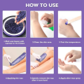 Depilatory Hair Removal Hard Wax Beans Multicolor - 100gm. 