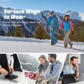 5 Pairs Merino Wool Socks for Men Thick Thermal Socks Warm Winter Outdoor Sports Boot Socks Breathable Hiking Socks for Cold. 