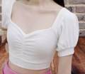 Cotton Crop Tops Short Body & Short Sleeve Blouse Best Qualityfull Good Stitching for Women.