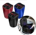 Car LED Ashtray Garbage Coin Storage Cup Container Cigar Ash Tray Car Styling Universal Size.