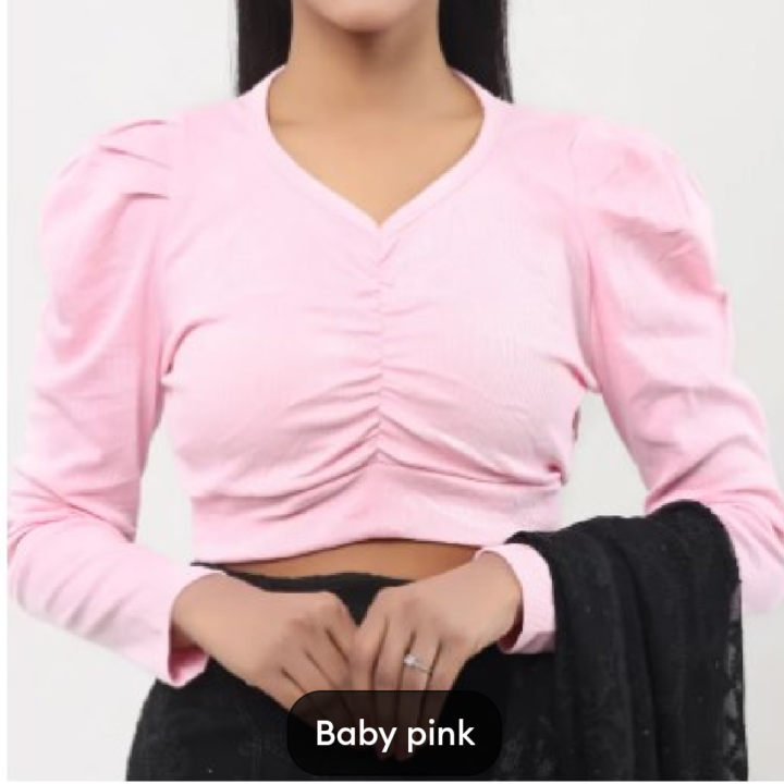 Fashionable%20Cotton%20Short%20Body%20Full%20Hata%20Crop%20Tops%20Blouse%20for%20Women%20-%20Image%203