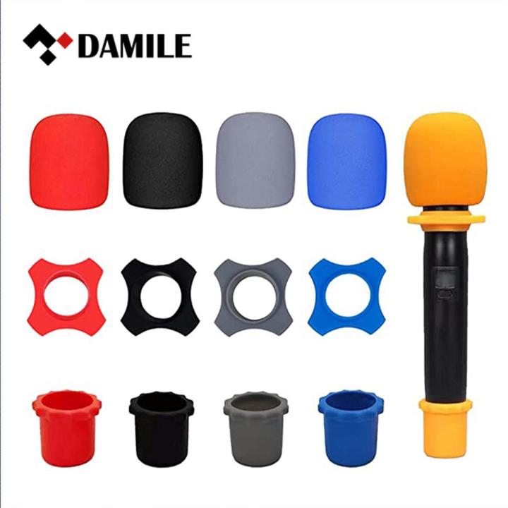 Handheld Wireless Microphone Windscreen Foam Cover