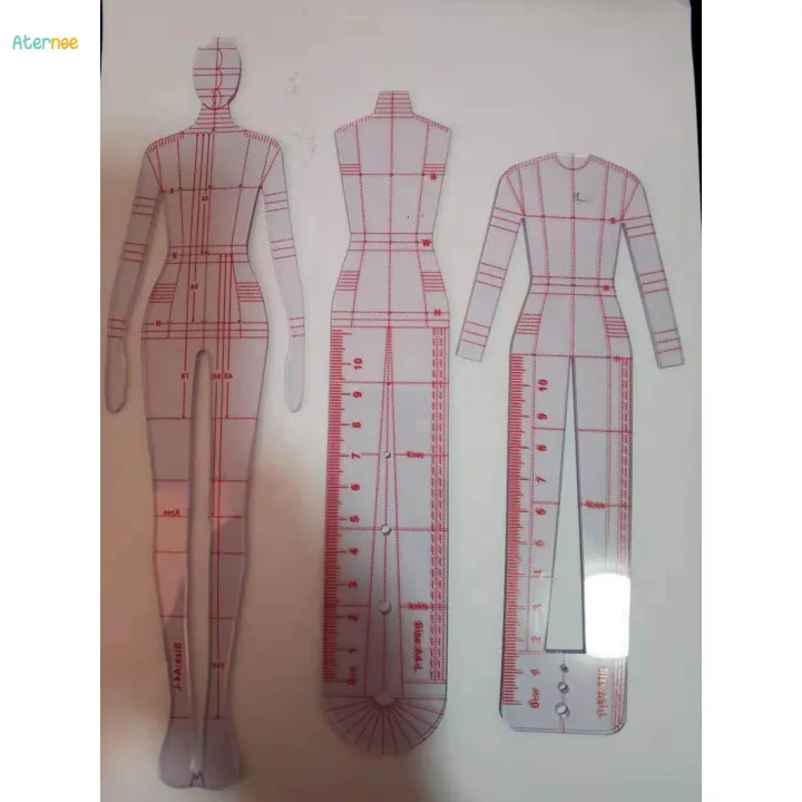 Clothing%20Design%20Drawing%20Template%20Ruler%204%20Models%20Template%20for%20Drafting%20DIY%20Quilting%20Sewing%20Clothing%20-%20Image%202