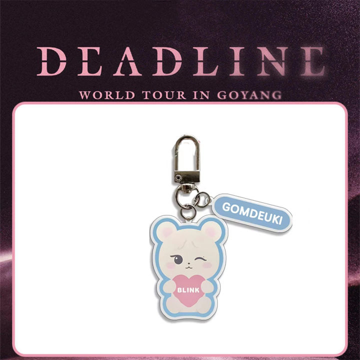 BLACKPINK%20Cartoon%20Character%20Deadline%20Keychains%20Sooya%20Gomdeuki%20Rosie%20Ppeu%20Fashion%20Bag%20Pendant%20Jewelry%20-%20Image%203