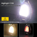Outtobe Keychain Light Mini LED light Portable Multi-function COB Flood light Outdoor USB Rechargeable Keychain Light 6 Mode Strong Magnet Work Light Repair Work Outdoor Camping Light. 