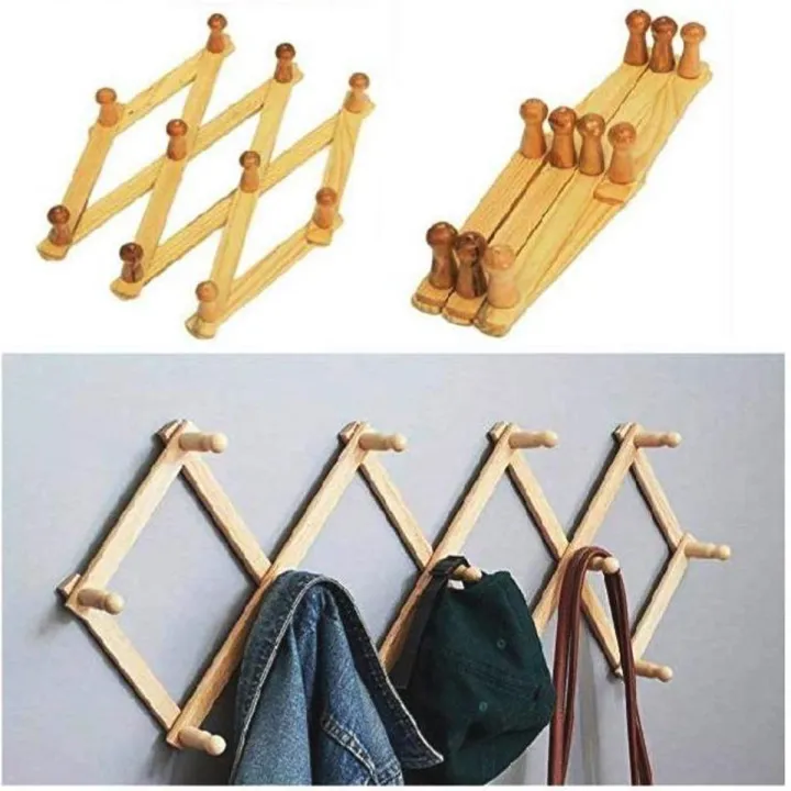 Wooden%20Wall%20Mounted%20Cloth%20Hook%20Adjustable%20Hanger%20wood%20Coat%20Rack%20Hanger%20-%20Image%203