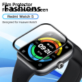 Fashions Screen Protector for Xiaomi Redmi Watch 5 3D Curved Screen Protector Redmi Watch5 Ultra-HD Full Coverage Protective Accessories.