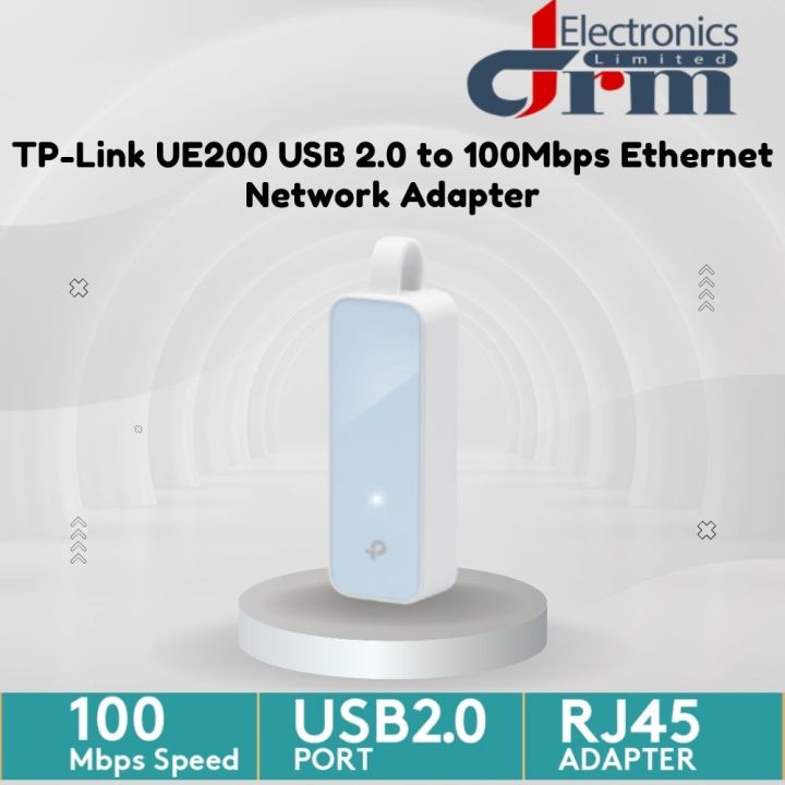 TP-Link UE200 USB 2.0 to 100Mbps Ethernet Network Adapter