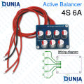 4S 6A Active Balancer Super Capacitor Battery Equalizer Board. 
