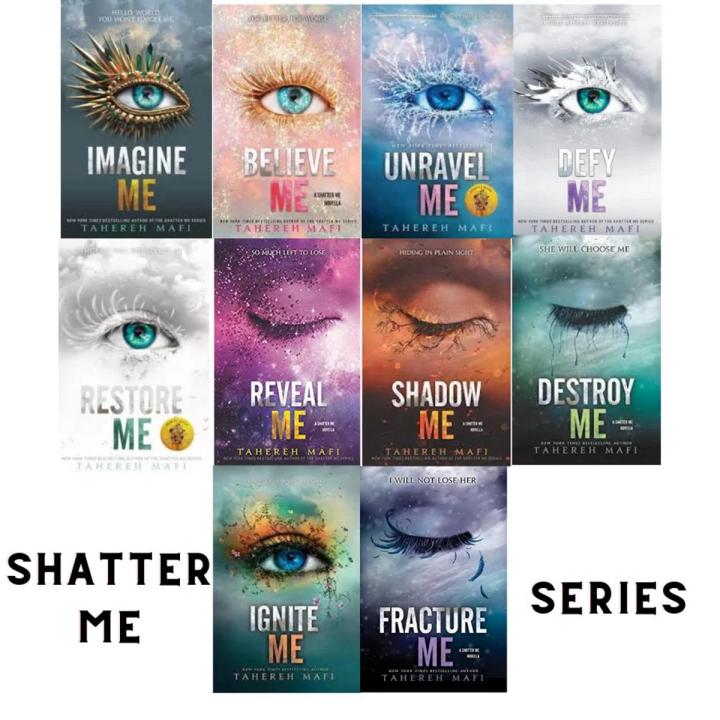 Shatter Me Series Collection 13 Books full Set By Tahereh Mafi