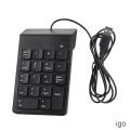 USB Number Pad Numpad Numeric Keypad 18 Keys Keyboard For Laptop Deskto PC. 