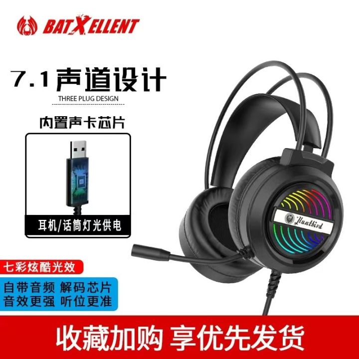 Hunting%20Bird%20X9%20Over-the-Ear%20Gaming%20Headset%20Gaming%20Luminous%20Strap%20Microphone%20Comfort%20Ear%20Protection%20Headset%20Manufacturers%20Wholesale%20-%20Image%205