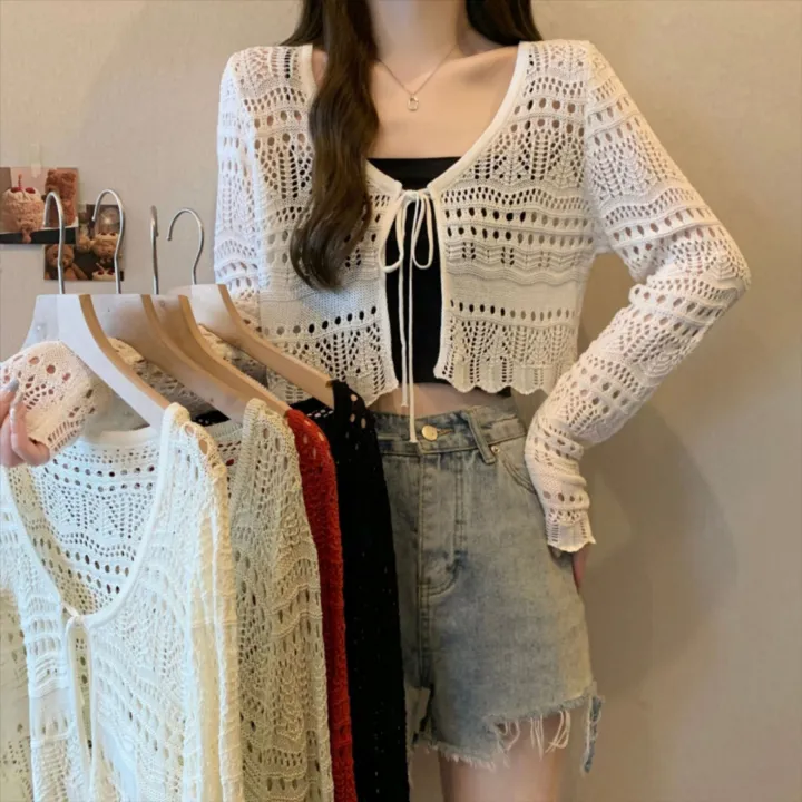 South%20Korea%202024%20Summer%20New%20All-Matching%20Hollow%20Crocheted%20Flower%20Linen%20Knitwear%20Lace-up%20Long%20Sleeve%20Cardigan%20Shawl%20for%20Women%20-%20Image%205