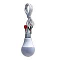Anik 12V DC LED Lamp - 5 Watt with Battery Clips - Energy Saver & Durable PC Shell.