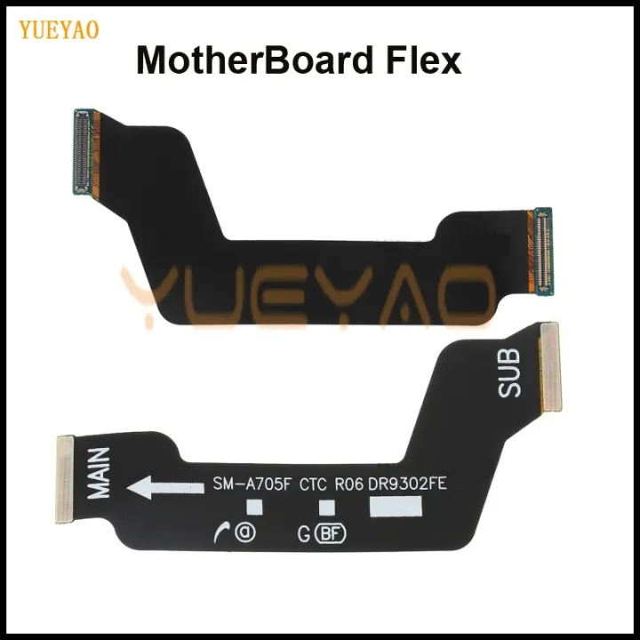 For%20Samsung%20Galaxy%20A70%20A705F%20A705DS%20A705FN%20Power%20Volume%20Side%20Button%20Strip%20Mainboard%20LCD%20USB%20Charing%20Board%20Microphone%20Flex%20Cable%20-%20Image%202