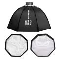 YnBox 55K 55cm/22in Octagon Photography Softbox with Bowens Mount Removeable Diffuser Carrying Bag. 
