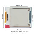 E Paper Electronic Screen Panel, E Ink Display Module 1.64 inch Low Power Consumption for Readers.