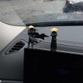 50mm Resin Mini Figures Model Ancient Japanese Chinese Ninja Samurai Warrior Modeling Cool Miniature Car Decoration Gifts.