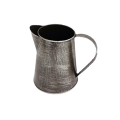 Metal Vase Decorative Shabby Pitcher Flower Holder Metal Vase with Handle for Home Garden Flowerpot Bronze.