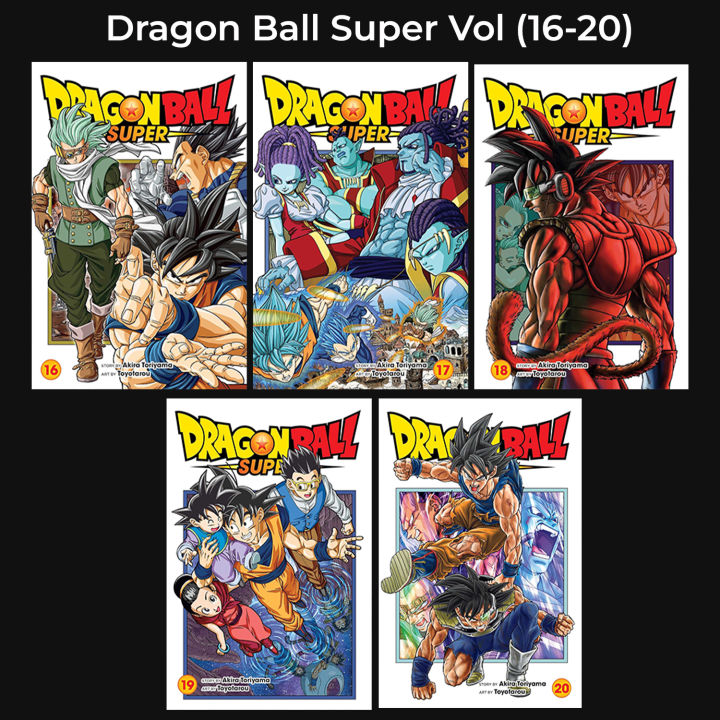 Dragon Ball Super Volume (16-20) Paperback Manga Set| Bookism BD