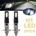 4X H1 6000K Super Bright White 6000LM DRL LED Headlight Bulb Kit High-Beam. 