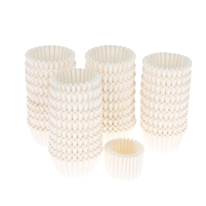 1000PCS Mini Chocolate Paper Liner Baking Muffin Cake Cupcake Case Solid Color Sunlight Mall