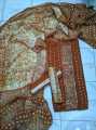 Vip Chunri Batik Three Piece For Women - 3 Pice Dress.