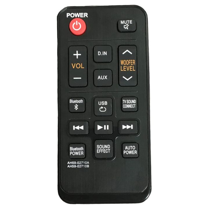 1 Piece Sound Bar Replacement Remote Control for Samsung Soundbar HW-JM25 HW-J250 HW-JM25/ZA HW-J250/ZA HWJM25 HWJ250