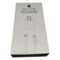 For Iphone Fast Wall Charger 20W PD USB C Charger with MFi Certified 3FT C to Lightning Cable Compatible For iPhone 12 / 12 mini / 12Pro / 12ProMax / 11 / 11Pro / 11ProMax / XR / XS / X.