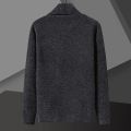 2023 Autumn Winter Men's Casual Korean style Cardigan Sweaters High Quality Men Knitted Jacket Solid Color Comfortable Sweater. 