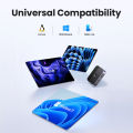 UGREEN USB 3.0 Sharing Switch 2 in 2 out, 2 Computers 4*USB C Port 5Gpbs Peripheral Switcher Adapter Box Selector for PC, Printer, Scanner, Mouse, Keyboard.