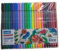 24 Colors Fineliner Pens 0.4mm Fine Tip Marker Drawing Color Pens Set Art Office School Supplies for Journaling Planner Writing Note Taking Painting Coloring Sketch.