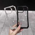 HOCE Irregular Bumper Clear Phone Cases For iPhone 17 16 15 14 13 12 11 Pro Max 14 15 16 Plus X XS Max Case Armor Hard PC Back Shockproof Soft Cover.