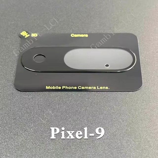 Google Pixel 9 Protector - Black - 9H Ultra Thin Scratch-Resistant Camera Lens Glass Protector
