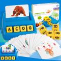 GC Matching Letter Board Game Spelling Reading English Alphabet Game Parent-child Interaction Pre-school Learning Toys.