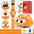 Children‘s Toys Fidget Spinner Toy Watch Rotation Car Cartoon with Inertial Rotation and Battle Function Perfect Gift for Kids. 