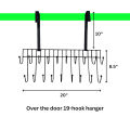 Over The Door 19-Hook Hanger.. 