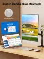 Cdisplay 15.6 Portable Monitor Dual Screen Laptop Screen Extender HDMI USB-C Triple Monitor for MacBook Pro Air Surface PC PS5. 