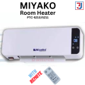 Miyako Remote Control Wall Mount Room Heater PTC-5210/5211 /Miyako Room Heater with Remote Control. 