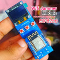 ESP8266 D1 Mini WiFi Development Board with OLED Display & Buttons | WiFi Deauther Educational Kit. 