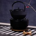 50ml Japanese Style Cast Iron Kettle Teapot Comes + Strainer Tea Pot - Black. 