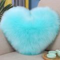 Decorate Throw Pillows With Fluffy Hearts And Soft Rainbow Pillows Bedroom Plush Pillow Baby Princess Room Fun Tent Pillow. 
