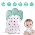 Baby Silicone Mitten Teether Gloves (1ps/Color as per stock).