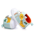 I Love Daddy&Mummy Cute Cartoon Giraffe Baby Shoes Anti-slip Sole Baby Girl Boy Shoes Soft Cotton Toddler Sneakers First Walkers. 