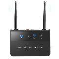 HD Wireless Audio Adapter 80M Bluetooth 5.0 Transmitter Receiver Low Latency 3.5mm AUX Jack for PC TV.
