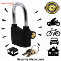 Anti-Thief Security Alarm Lock For Bike & Door-Black security lock lock bike lock cycle lock-Alarms & Anti-Theft-new canvas. 